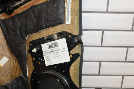 2007-2009 Jaguar XKR- Left Rear Quarter Trim Panel Black OEM