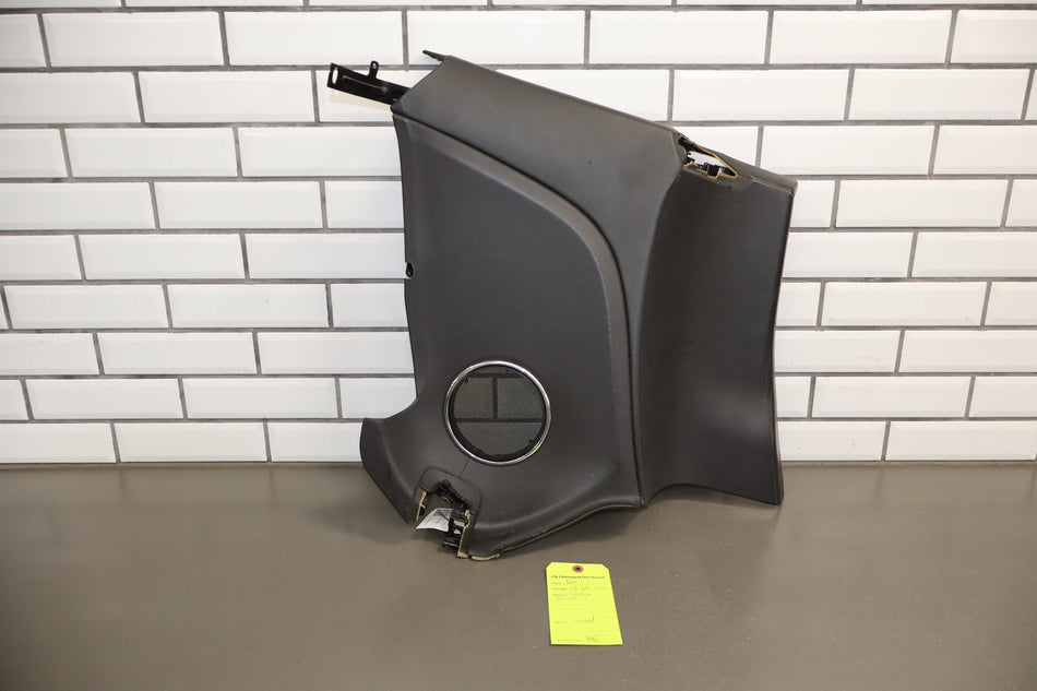 2007-2009 Jaguar XKR- Left Rear Quarter Trim Panel Black OEM