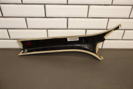 2007-2009 Jaguar XKR Pair A Pillar Trim Warm Charcoal LEG