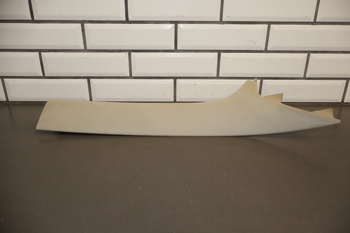 2007-2009 Jaguar XKR Pair A Pillar Trim Warm Charcoal LEG