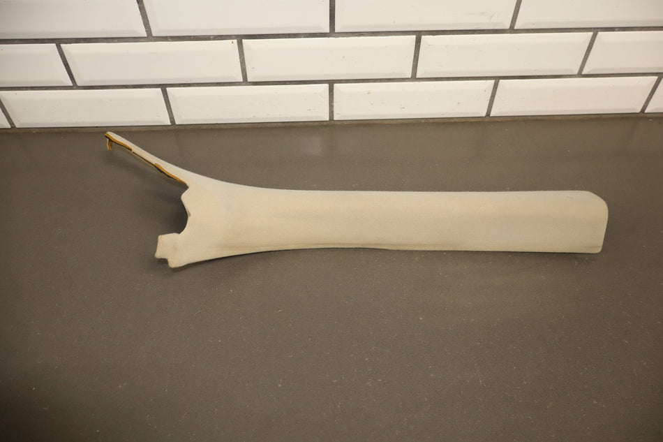2007-2009 Jaguar XKR Pair A Pillar Trim Warm Charcoal LEG