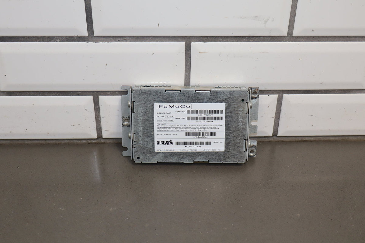 2007-2009 Jaguar XKR Radio Module 6w83-19a028-af