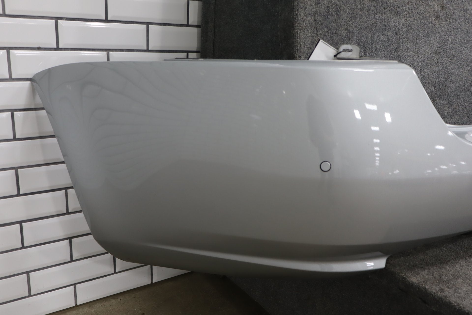 2007-2009 Jaguar XKR Rear Bumper Liquid Silver MEE