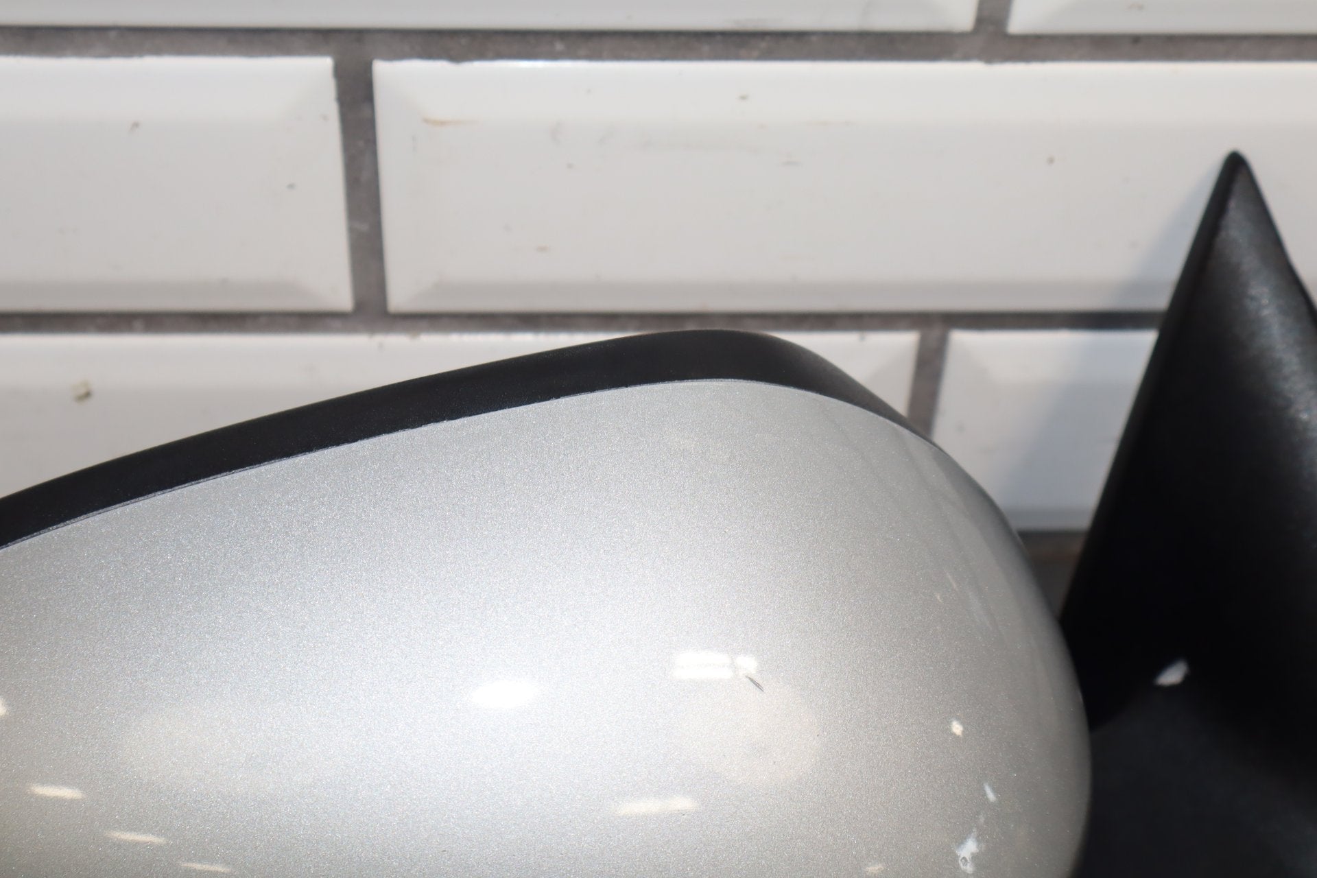 2007-2009 Jaguar XKR Right Door Mirror Liquid Silver MEE