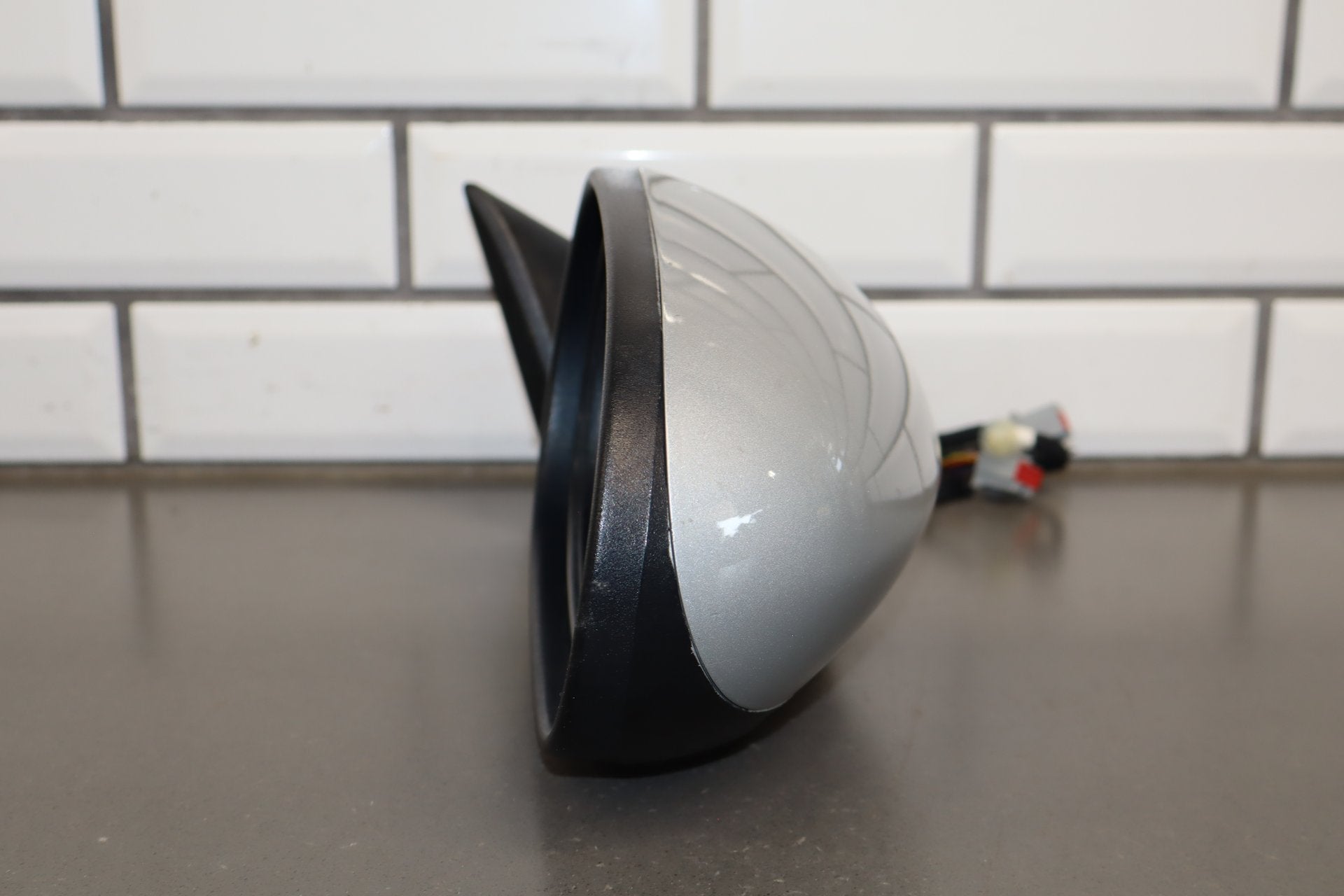 2007-2009 Jaguar XKR Right Door Mirror Liquid Silver MEE