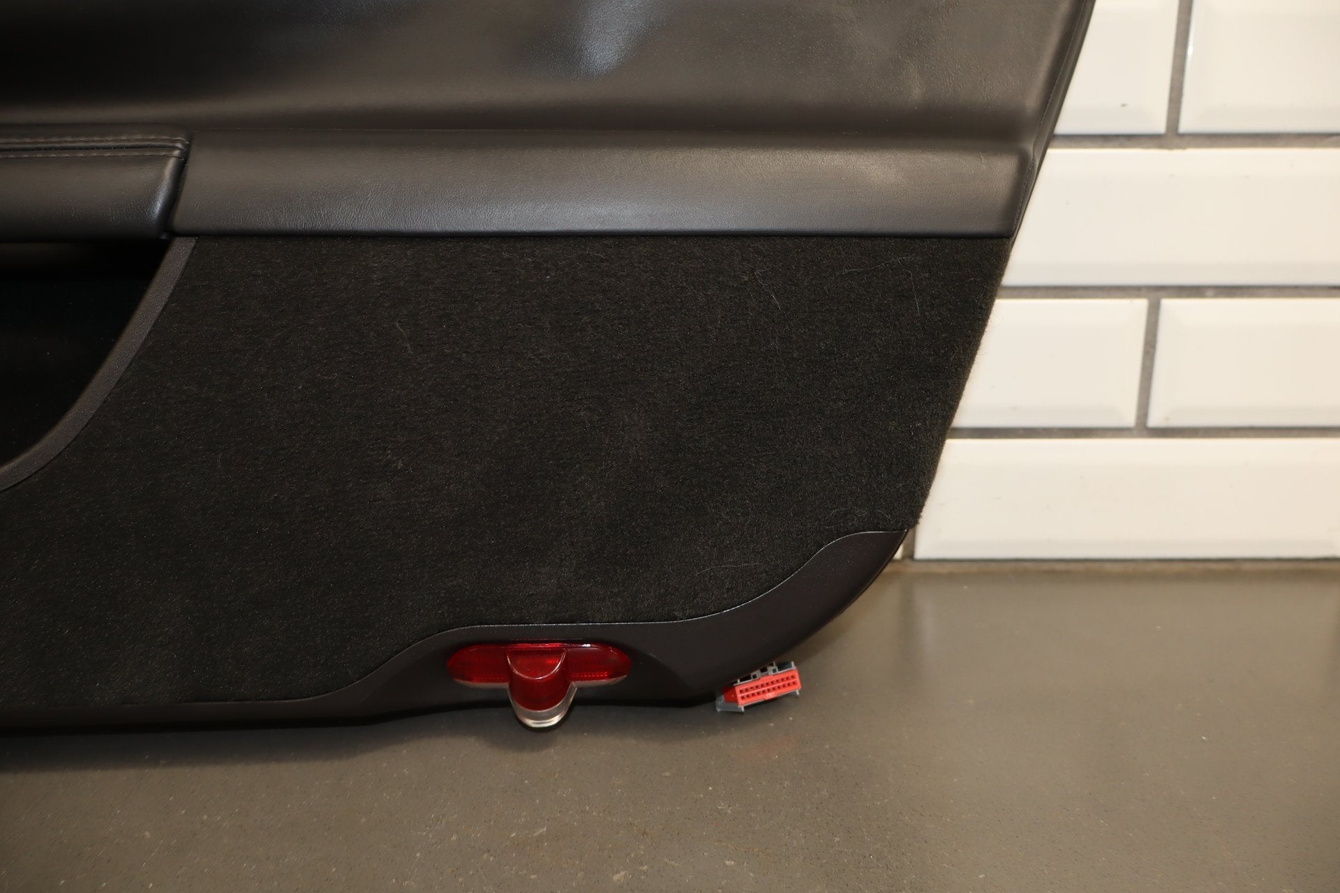 2007-2009 Jaguar XKR Right Front Interior Trim Panel Warm Charcoal LEG