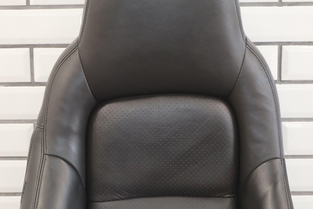 2007 - 2011 C6 Corvette Right Passenger Leather Seat 2 - Piece Cover W/Foam