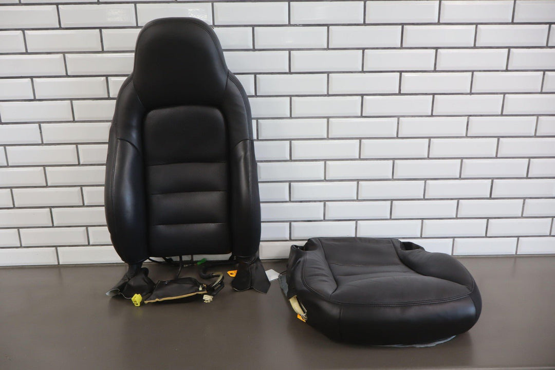 2007 - 2011 C6 Corvette Right Passenger Leather Seat 2 - Piece Cover W/Foam