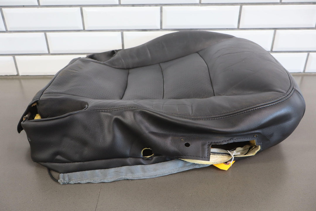 2007 - 2011 C6 Corvette Right Passenger Leather Seat 2 - Piece Cover W/Foam