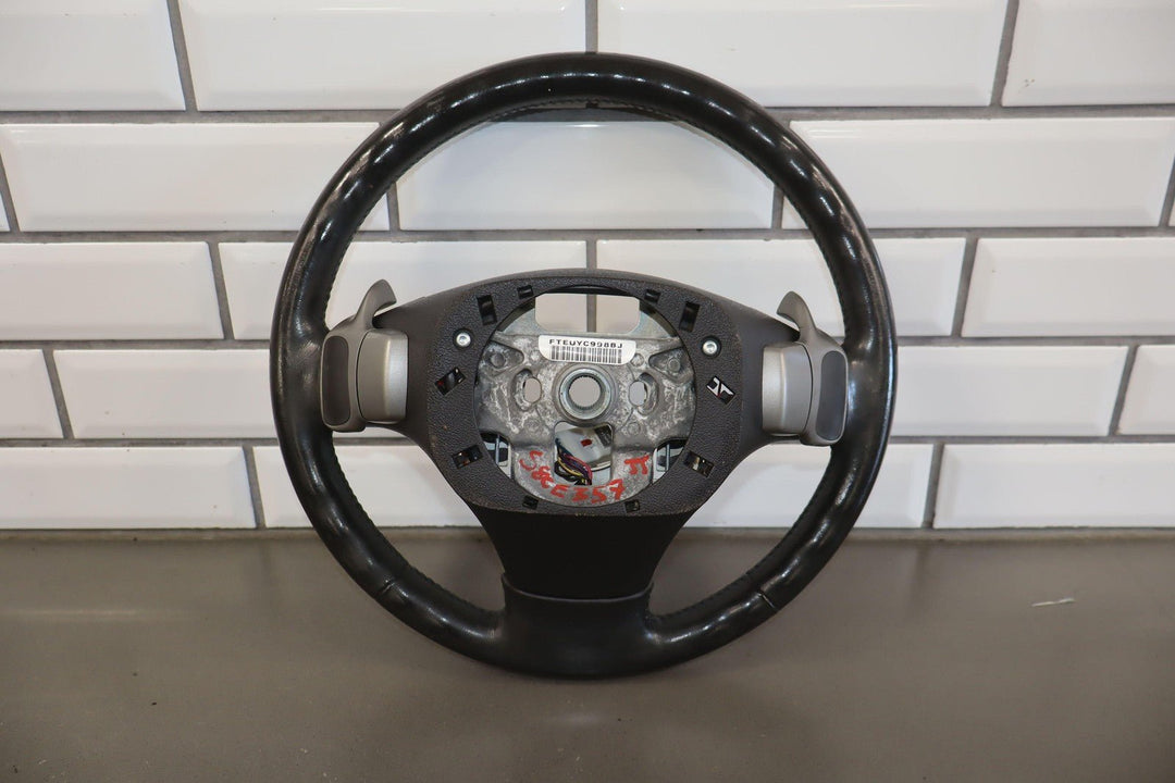 2007 - 2011 Corvette C6 Leather Steering Wheel\ W/Auto Paddle Shifters