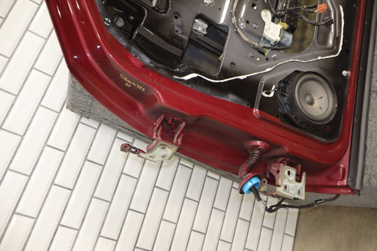 2007 - 2011 GMC Sierra 1500 Right Front Door Red RED 25796673