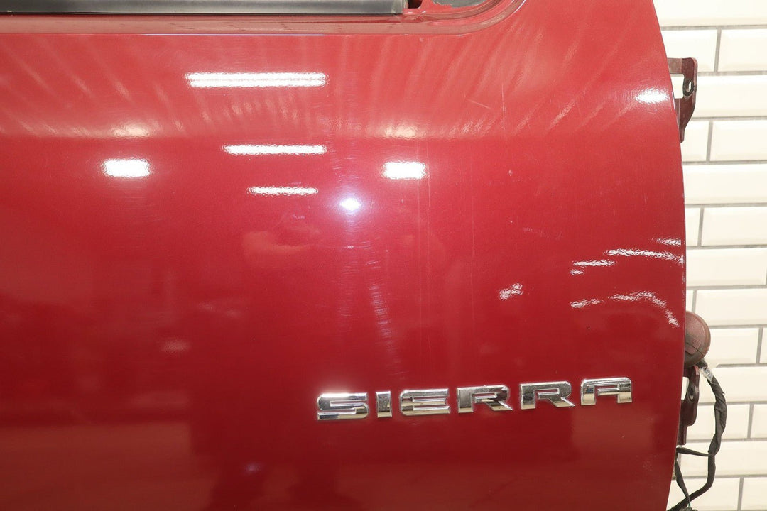 2007 - 2011 GMC Sierra 1500 Right Front Door Red RED 25796673