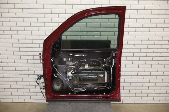 2007 - 2011 GMC Sierra 1500 Right Front Door Red RED 25796673