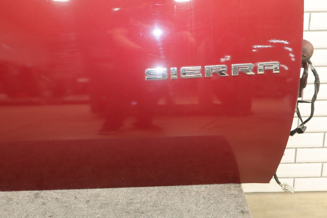 2007 - 2011 GMC Sierra 1500 Right Front Door Red RED 25796673