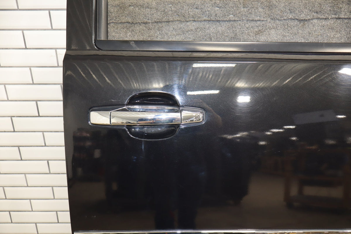 2007-2011 GMC Yukon Right Front Door Carbon Black 58 Less Mirror