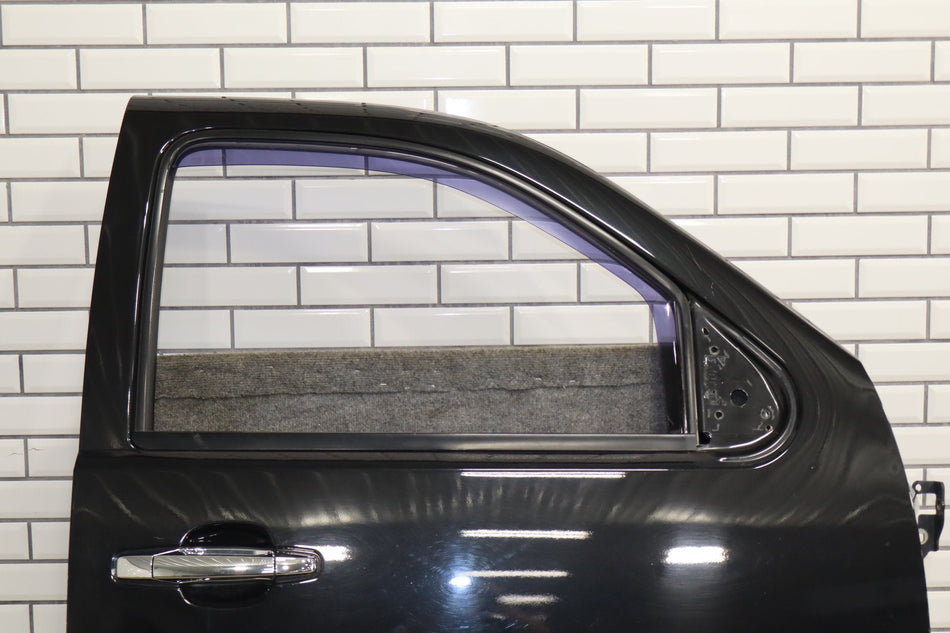 2007-2011 GMC Yukon Right Front Door Carbon Black 58 Less Mirror