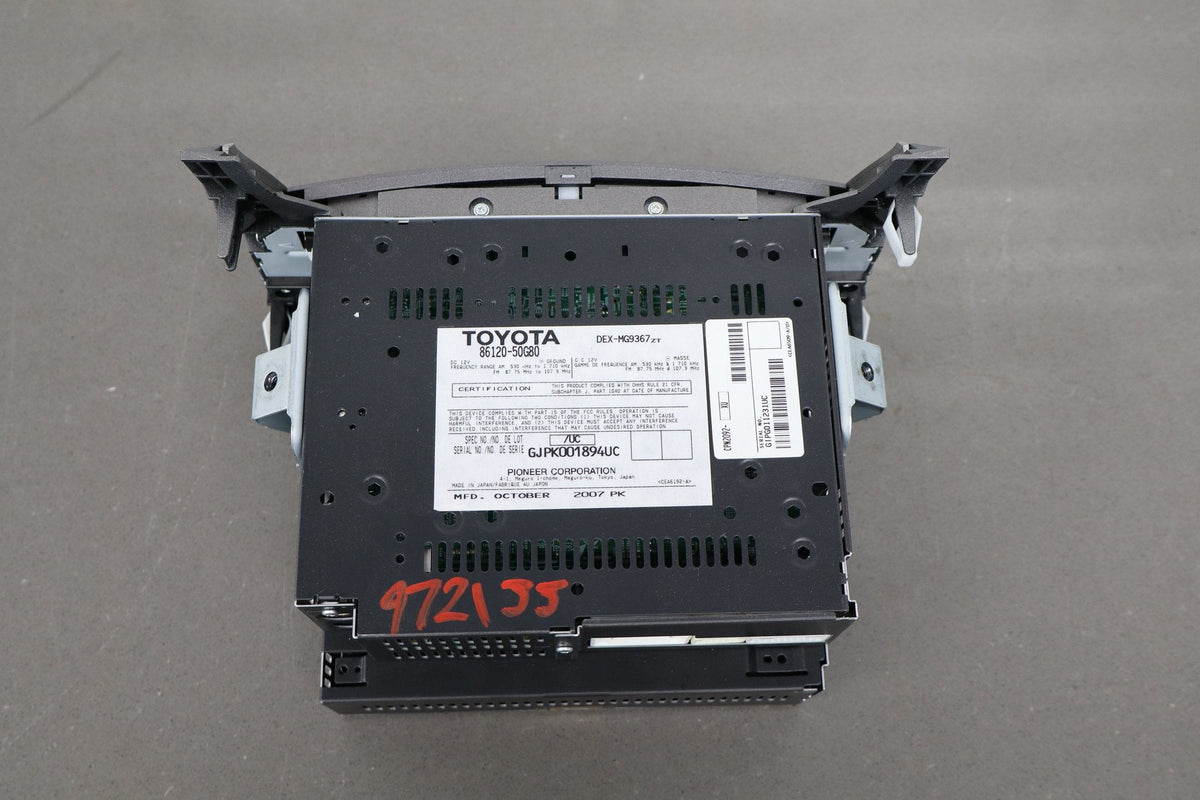 2007-2012 Lexus LS460 F40 - Radio CD Player PN: 8612050G80