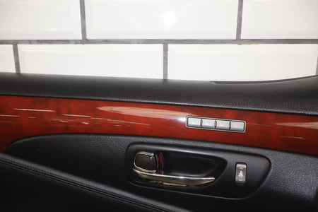 2007-2012 Lexus LS460 Left Front Interior Trim Panel Black 20- Armrest Damage
