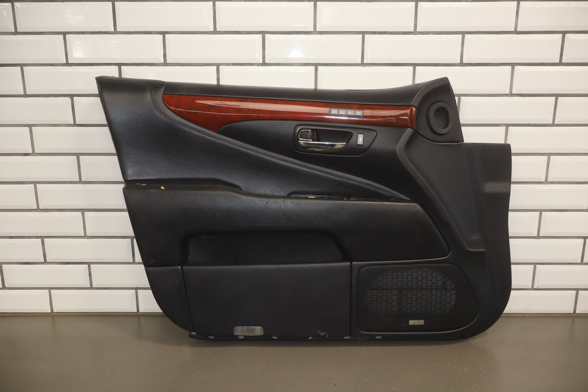 2007-2012 Lexus LS460 Left Front Interior Trim Panel Black 20- Armrest Damage