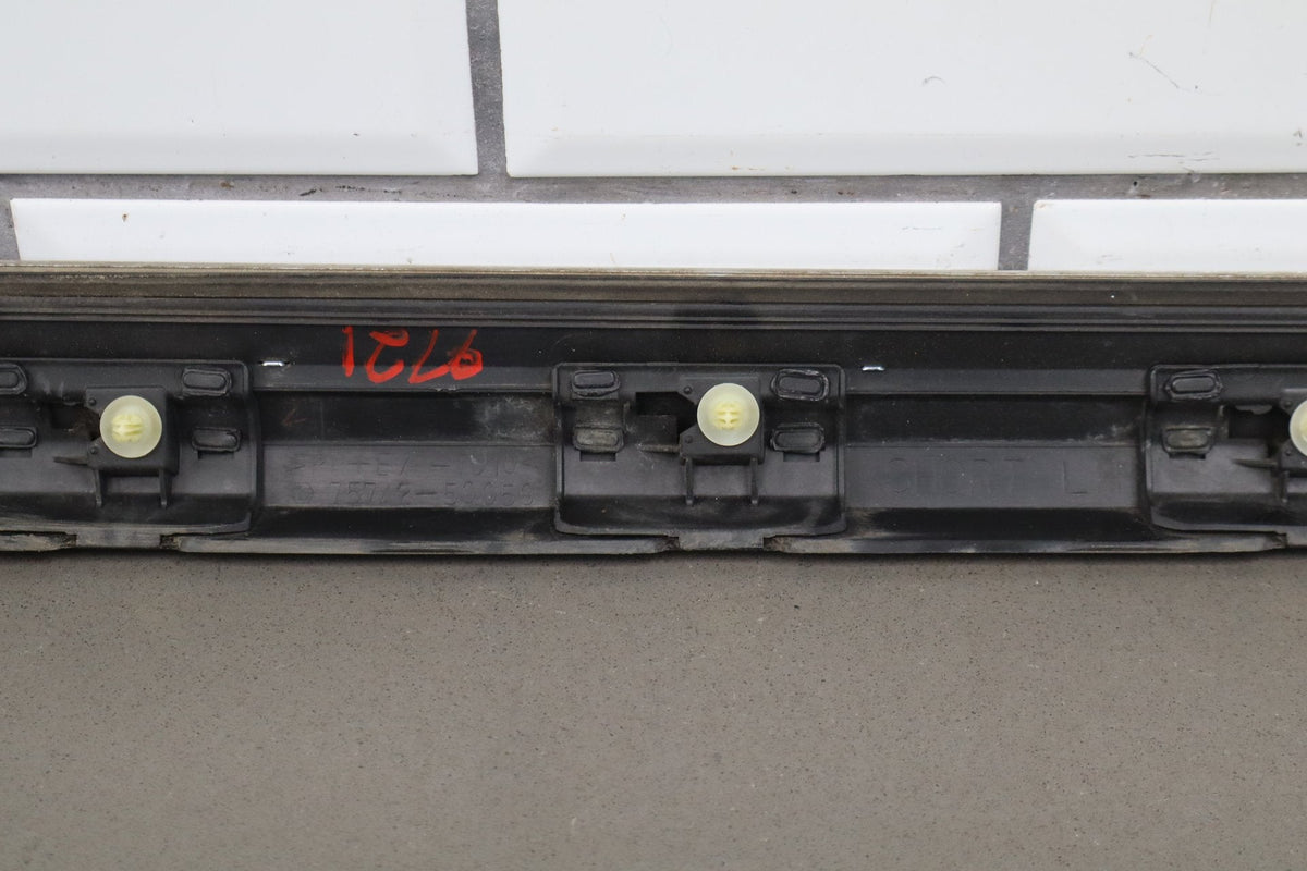 2007-2012 Lexus LS460 Left Rear Door Molding Obsidian Black 212