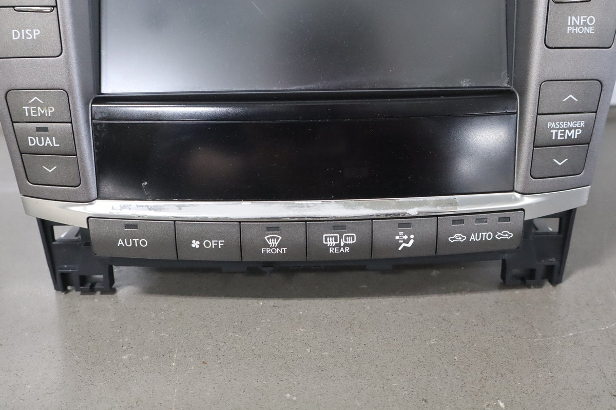 2007-2012 Lexus LS460 LS460L Display Navigation GPS Radio Touch Screen Display