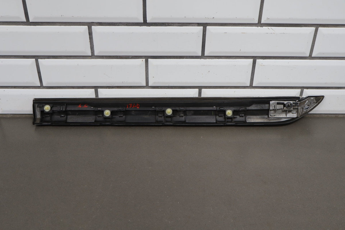 2007-2012 Lexus LS460 Right Rear Door Molding Obsidian Black 212