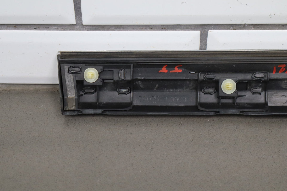 2007-2012 Lexus LS460 Right Rear Door Molding Obsidian Black 212