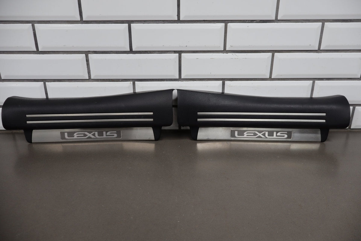 2007-2012 Lexus LS460 Sill Plate Set OEM Black