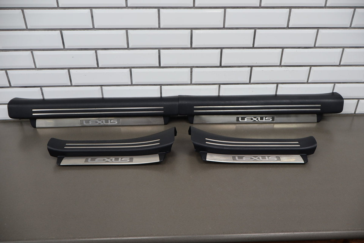 2007-2012 Lexus LS460 Sill Plate Set OEM Black