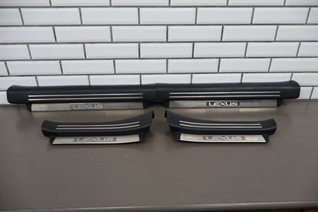 2007-2012 Lexus LS460 Sill Plate Set OEM Black