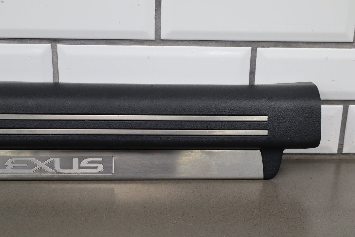 2007-2012 Lexus LS460 Sill Plate Set OEM Black
