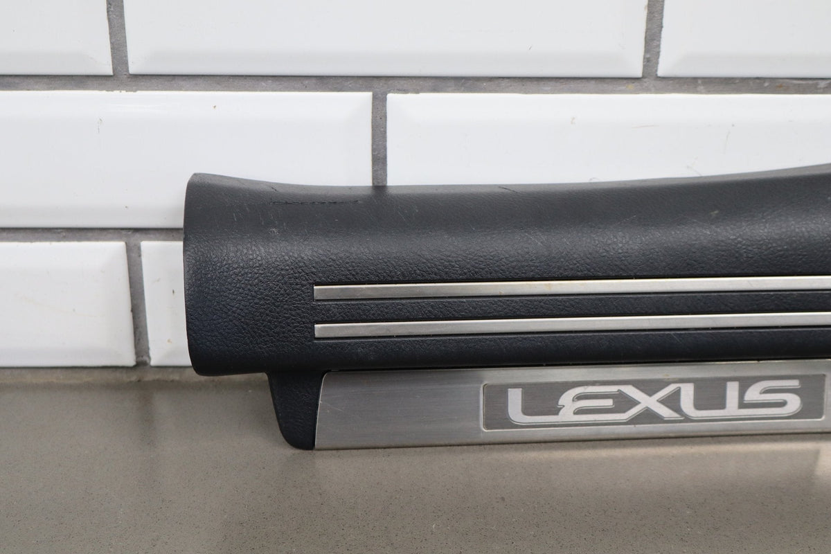 2007-2012 Lexus LS460 Sill Plate Set OEM Black