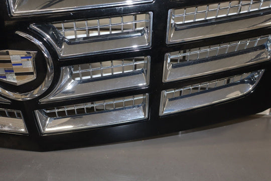 2007 - 2014 Cadillac Escalade Grille 23190289 OEM (Black Raven)