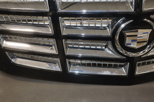 2007 - 2014 Cadillac Escalade Grille 23190289 OEM (Black Raven)