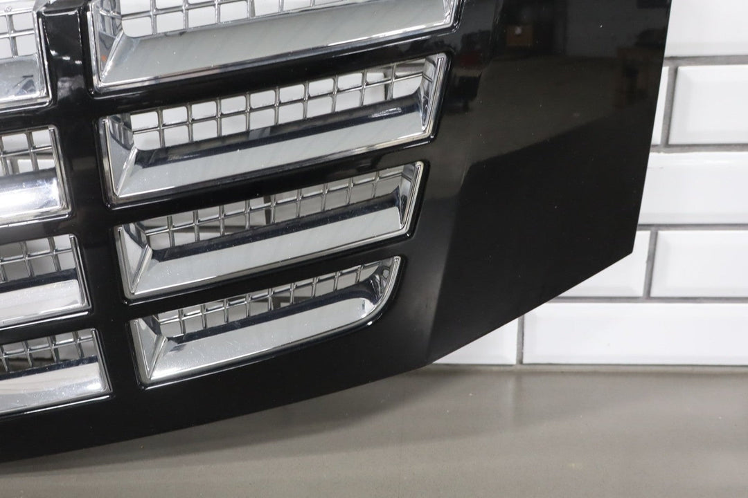 2007 - 2014 Cadillac Escalade Grille 23190289 OEM (Black Raven)