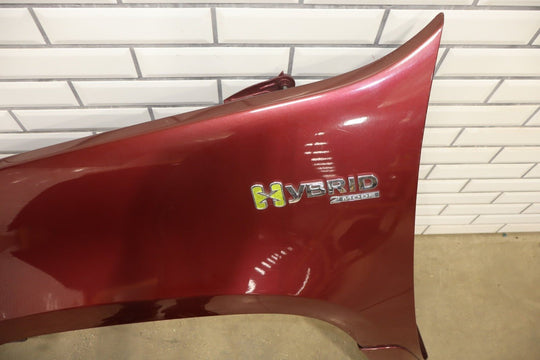 2007 - 2014 Chevrolet Tahoe Hybrid Left Fender 22977475 Ruby Red 66 22977475