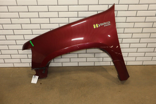 2007 - 2014 Chevrolet Tahoe Hybrid Left Fender 22977475 Ruby Red 66 22977475