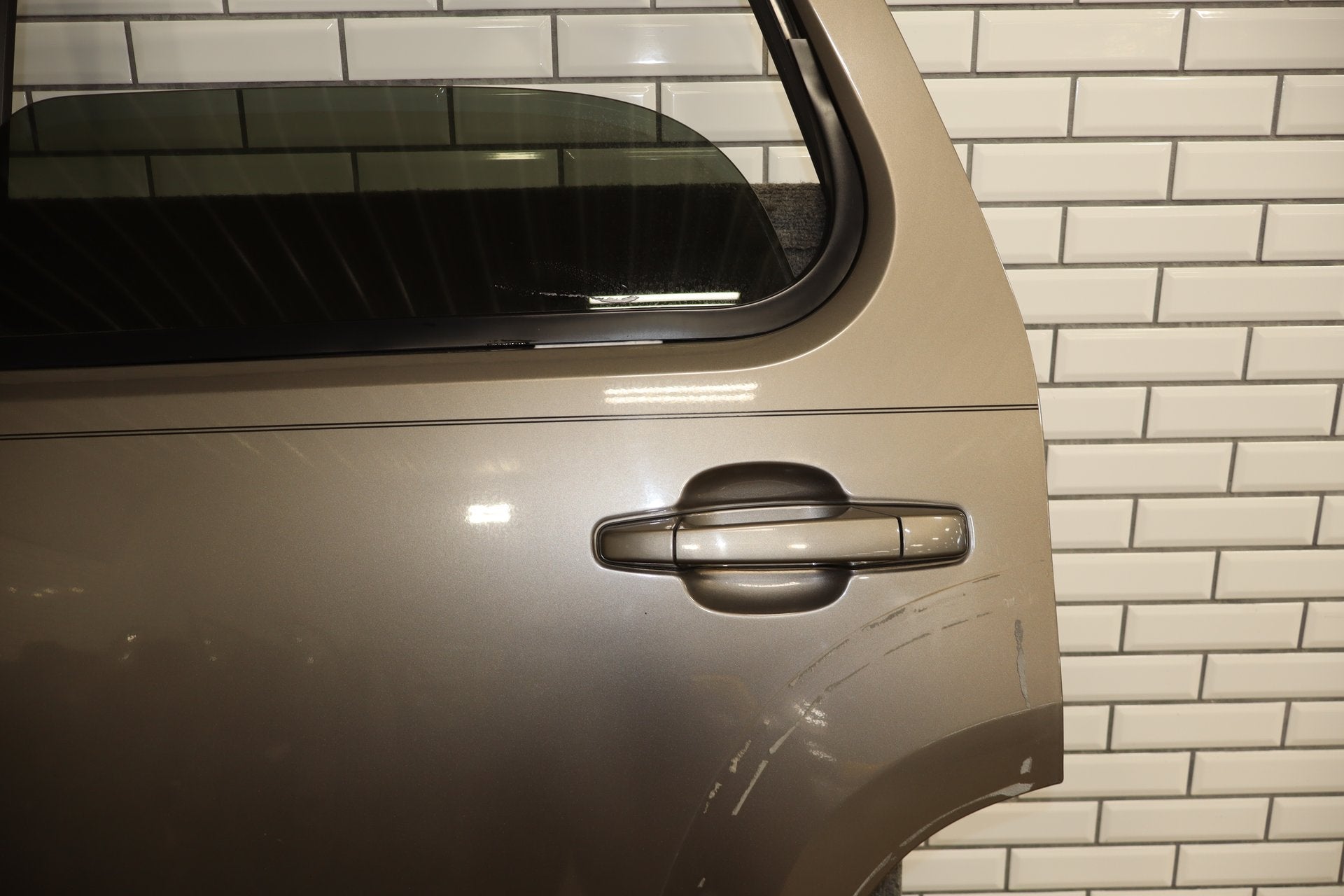 2007-2014 Chevrolet Tahoe Left Rear Door Mocha Steel ( GHA )