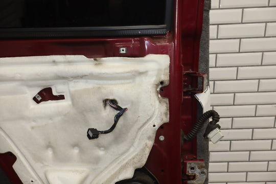 2007 - 2014 Chevrolet Tahoe Left Rear Door Sport Red ( 63U ) 22892597