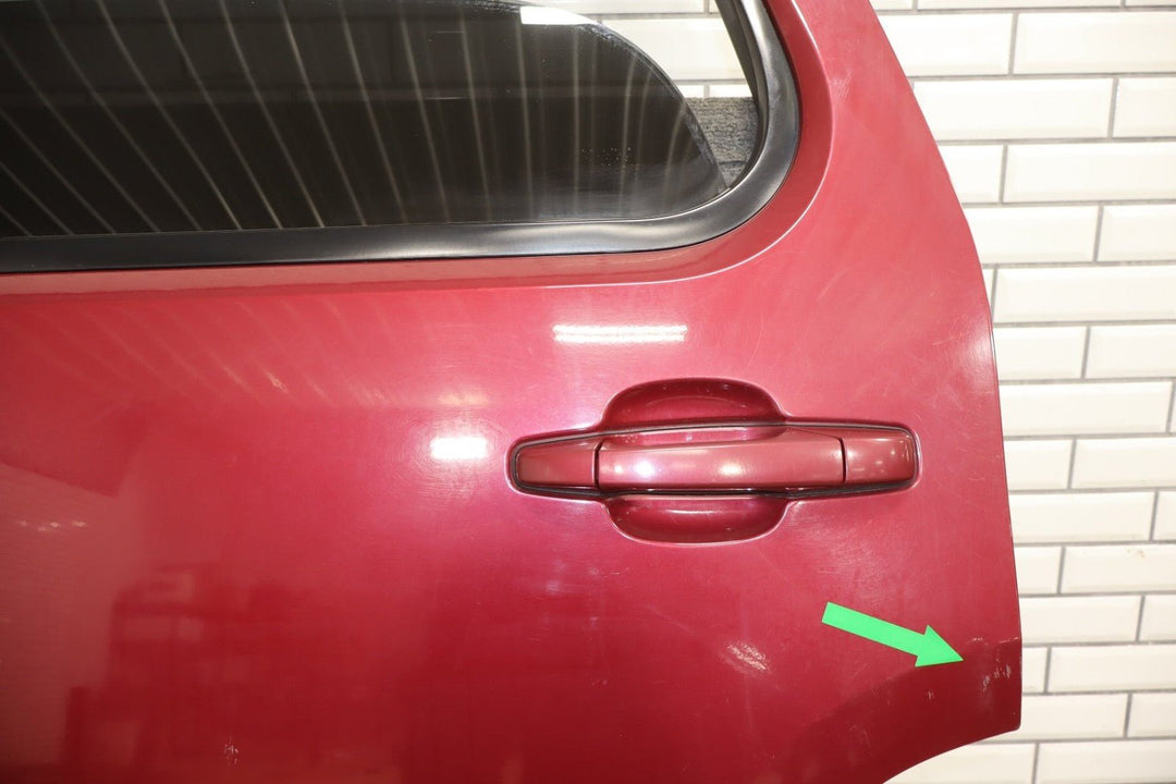 2007 - 2014 Chevrolet Tahoe Left Rear Door Sport Red ( 63U ) 22892597