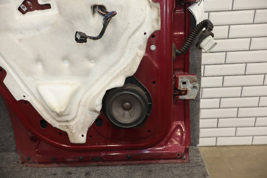 2007 - 2014 Chevrolet Tahoe Left Rear Door Sport Red ( 63U ) 22892597