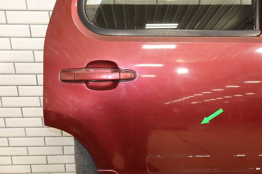 2007 - 2014 Chevrolet Tahoe Right Rear Door Ruby Red ( 66 ) 22892598