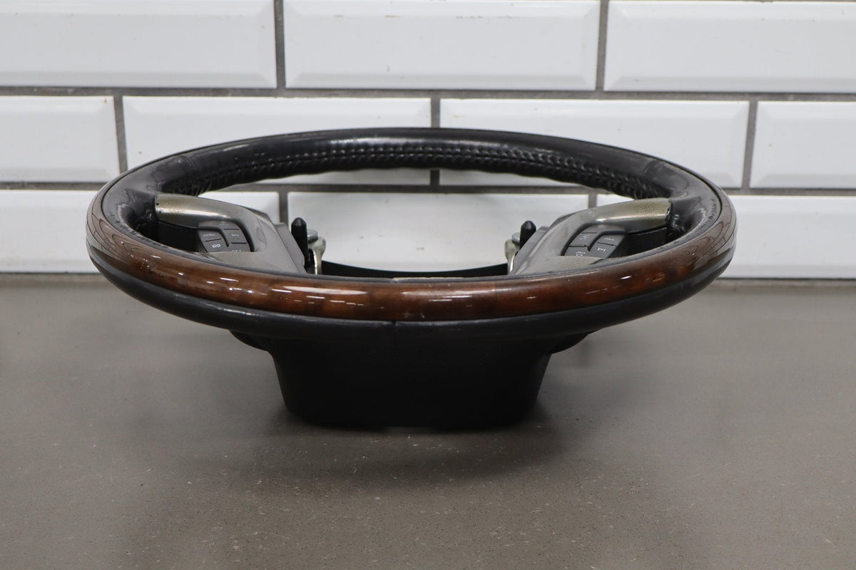 2007-2014 GMC Yukon Denali Heated Woodgrain Steering Wheel
