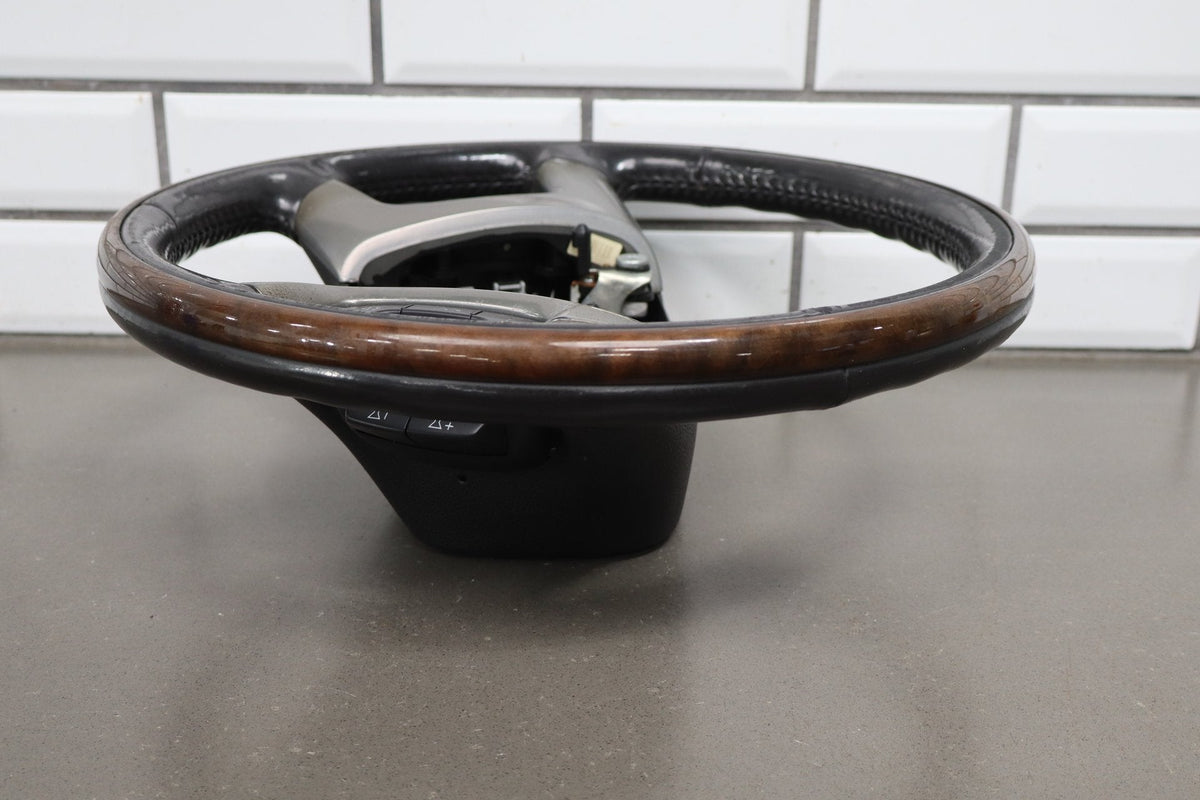 2007-2014 GMC Yukon Denali Heated Woodgrain Steering Wheel