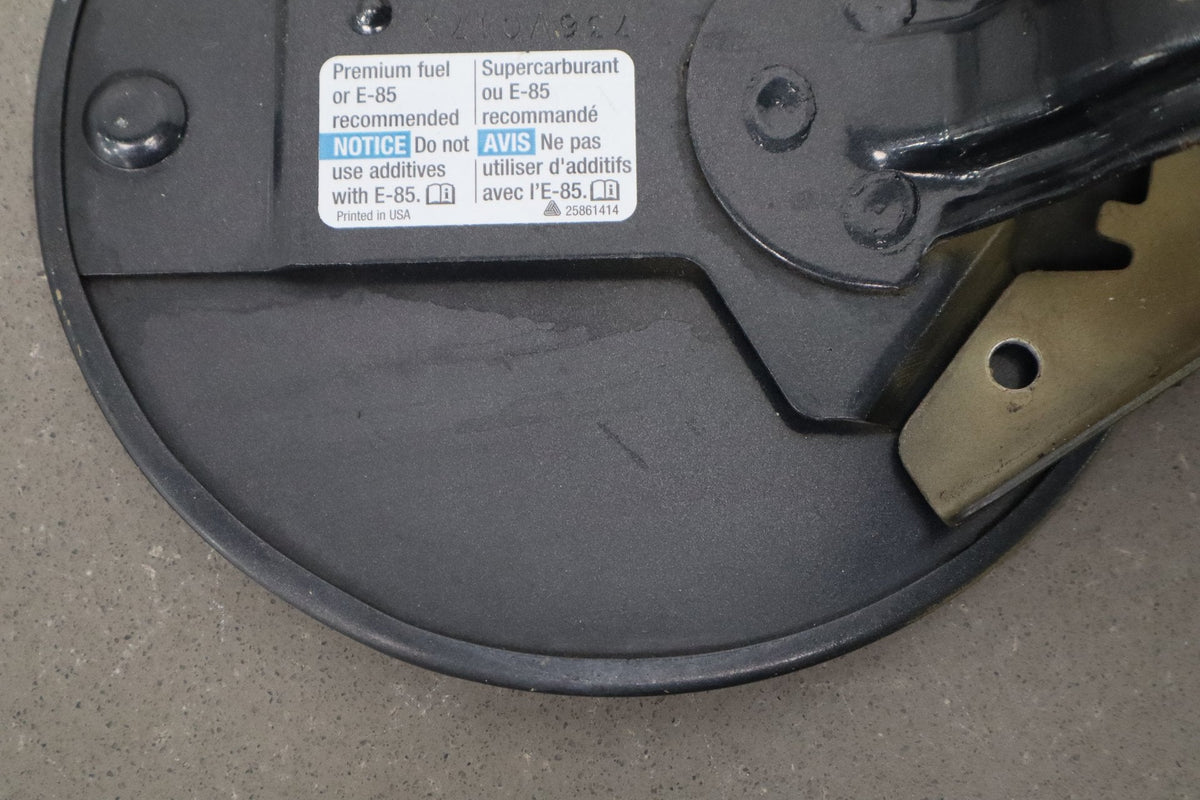 2007-2014 GMC Yukon Fuel Filler Door Carbon Black 58