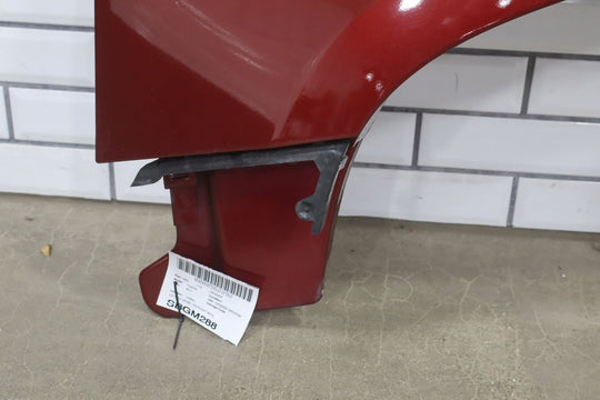 2007 - 2014 GMC Yukon Left Fender 25819550 Red 80U 25819550