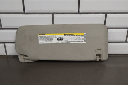 2007-2014 GMC Yukon Sun Visor Pair Illuminated Ebony 194