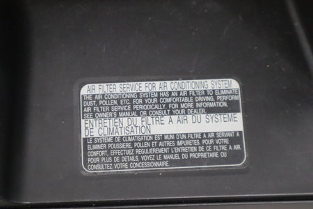 2007-2014 Toyota FJ Cruiser Glove Box Dark Charcoal 11