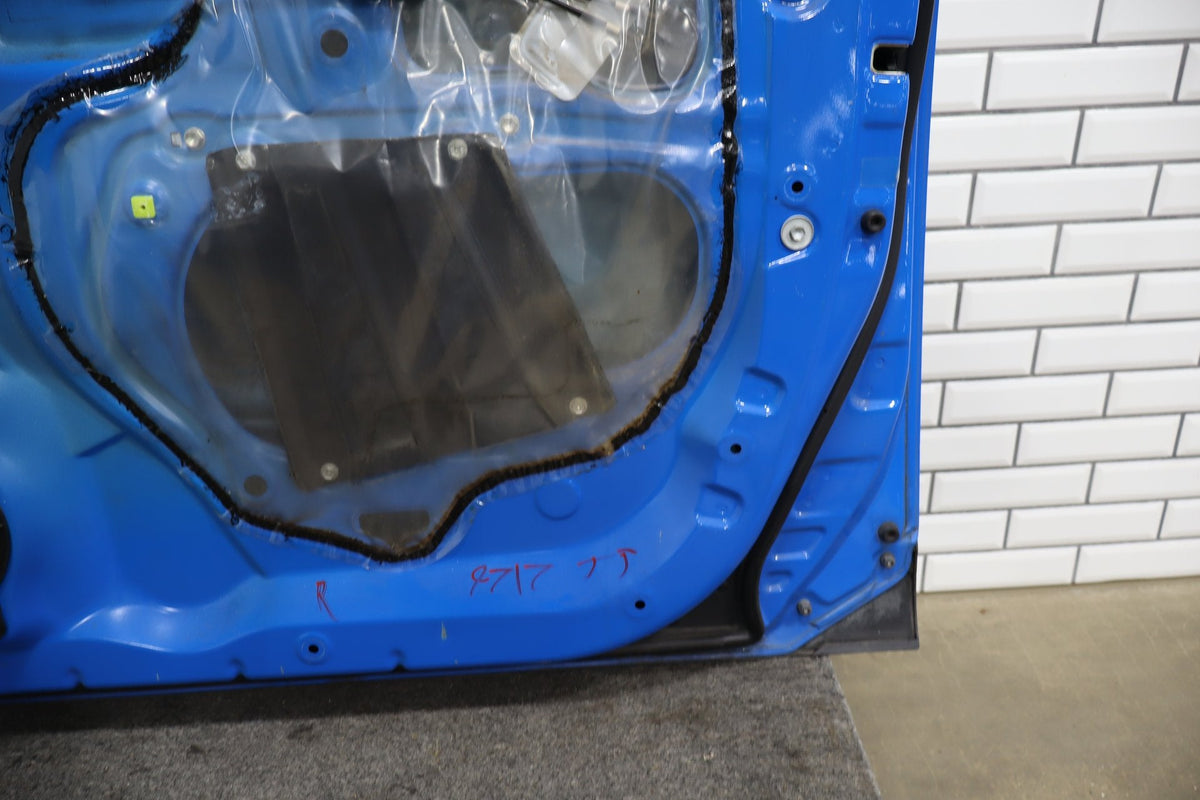 2007-2014 Toyota FJ Cruiser Right Front Door Voodoo Blue 2JV
