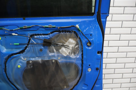 2007-2014 Toyota FJ Cruiser Right Front Door Voodoo Blue 2JV